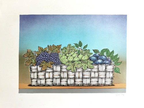 Bruno caruso 60x80 serigrafia - bruno,