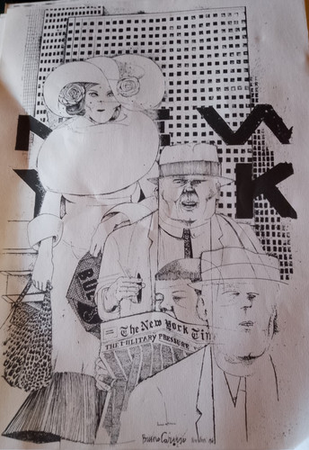 1968 bruno caruso - , litografia
