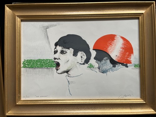 Bruno caruso litografia - bruno,