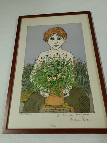 Quadro bruno caruso figura - caruso, "figura"