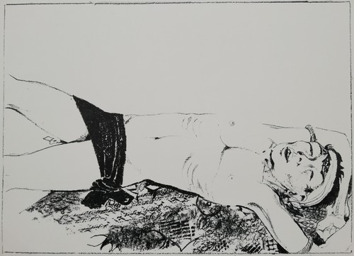 Bruno caruso rara litografia - rara,